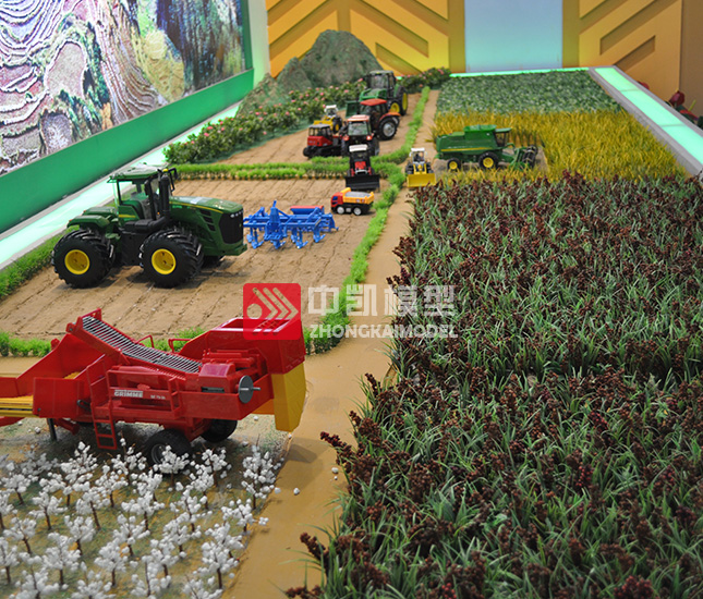 农业施工场景模型